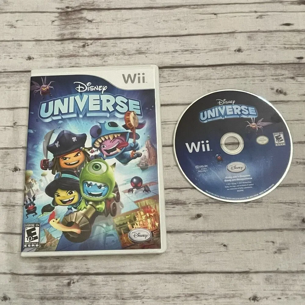 Disney Universe (Nintendo Wii, 2011) - Complete with Manuel